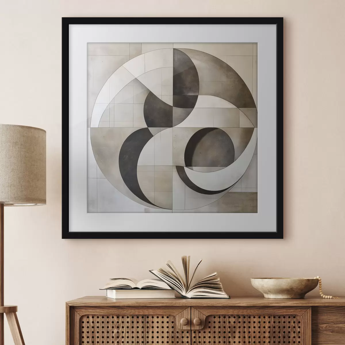 Poster Geometrie und Bewegung f50245