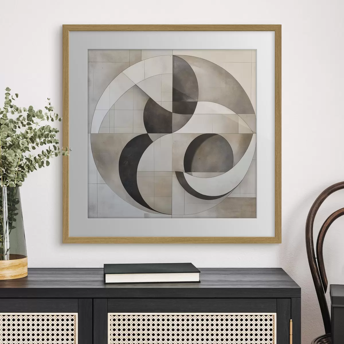 Poster Geometrie und Bewegung f50245