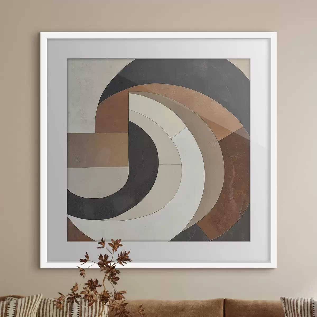 Poster Geometrie und Tiefe f50246