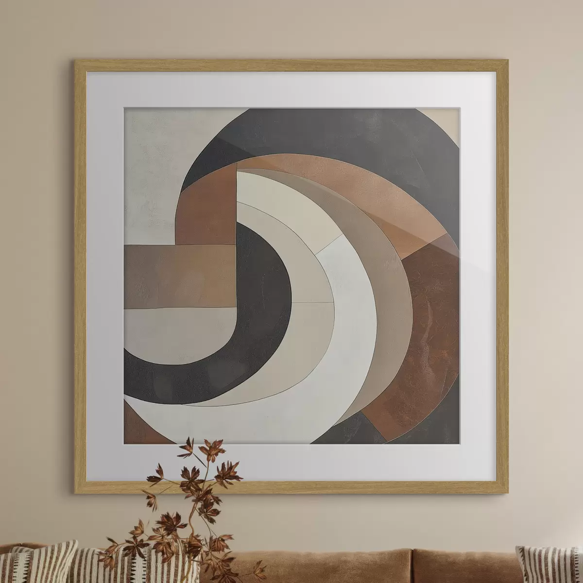 Poster Geometrie und Tiefe f50246