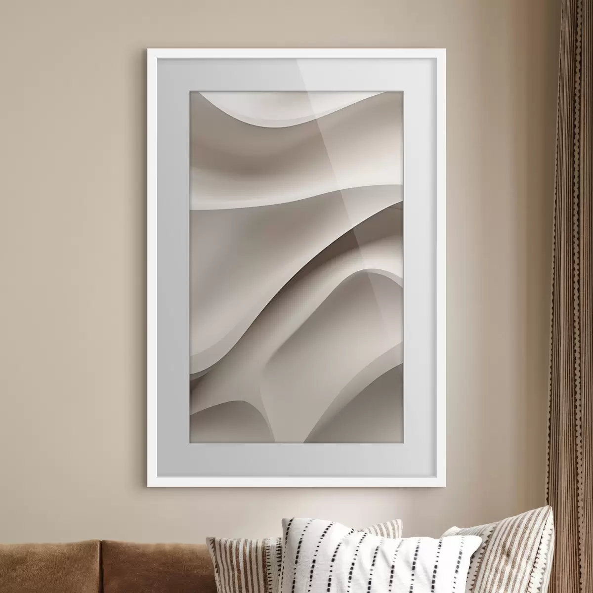 Poster Strukturierte Wellen f50287