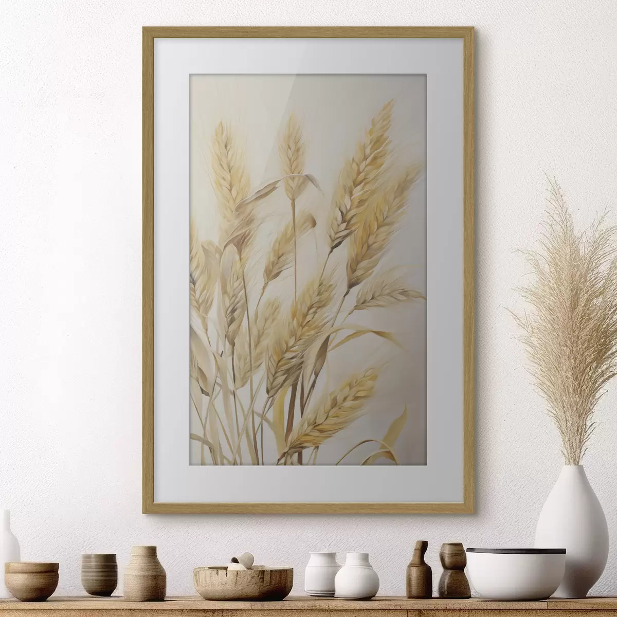 Poster Gräser und Rhythmus f50262