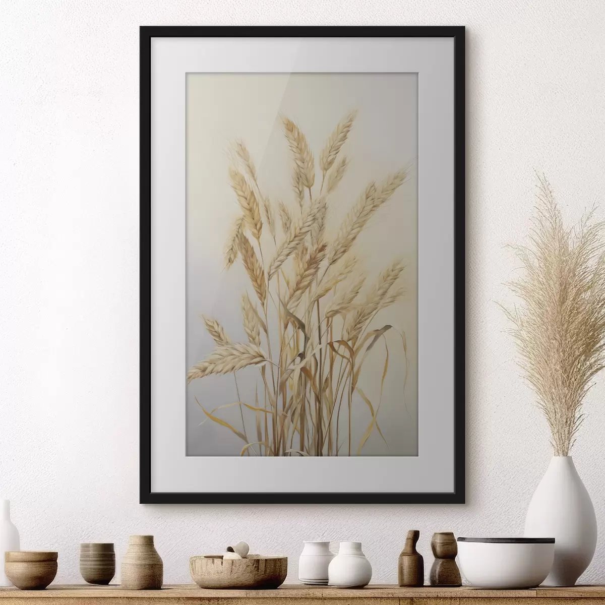 Poster Gräser und Kraft f50263