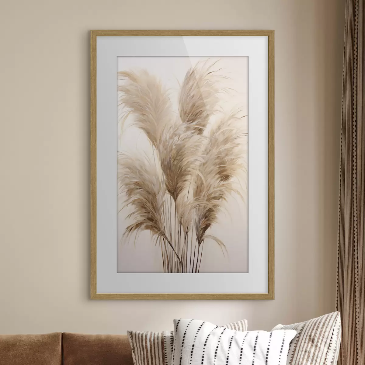 Poster Gräser und Farben f50269