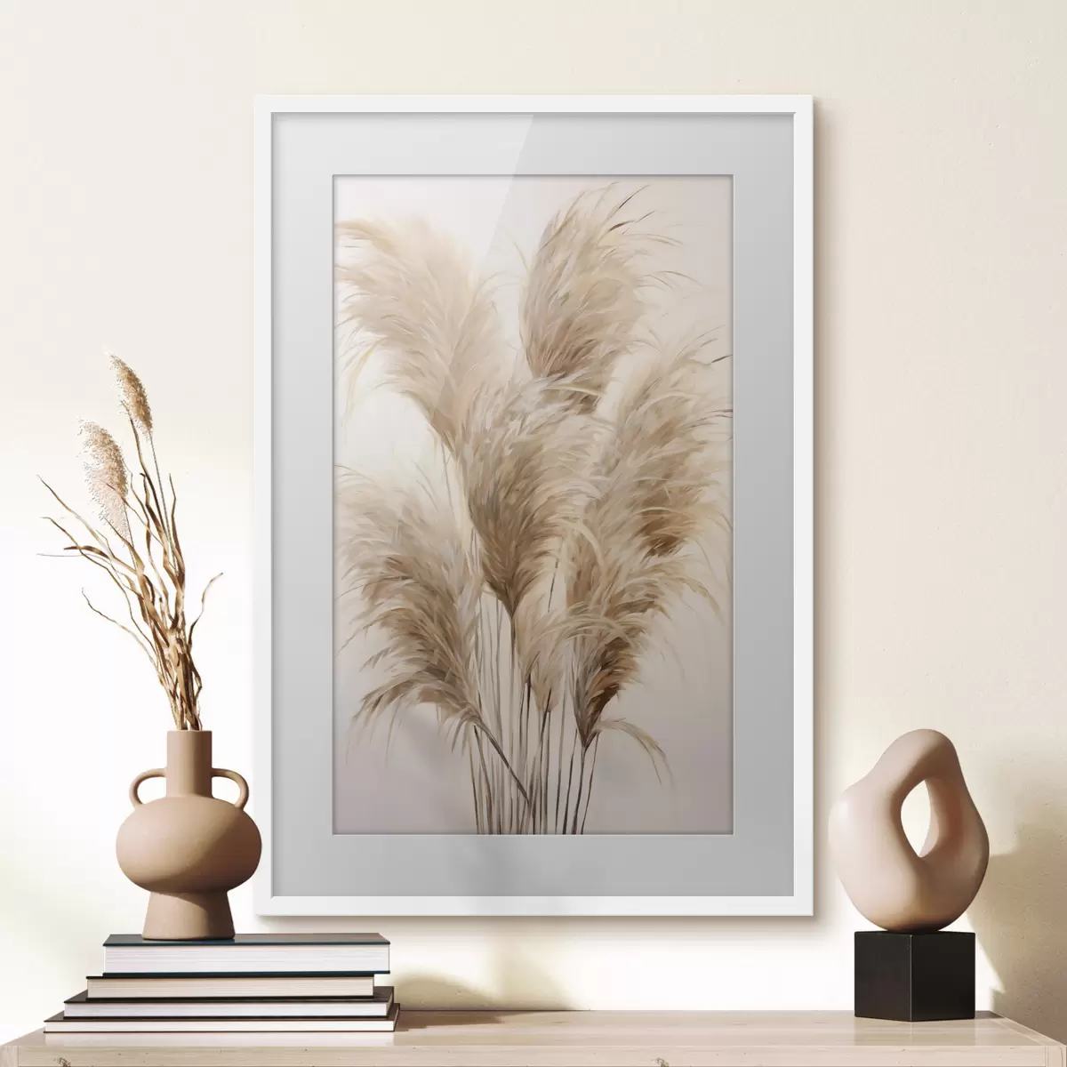 Poster Gräser und Farben f50269