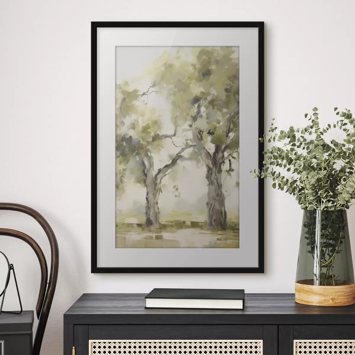 Poster Baum und Liebkosung f50275