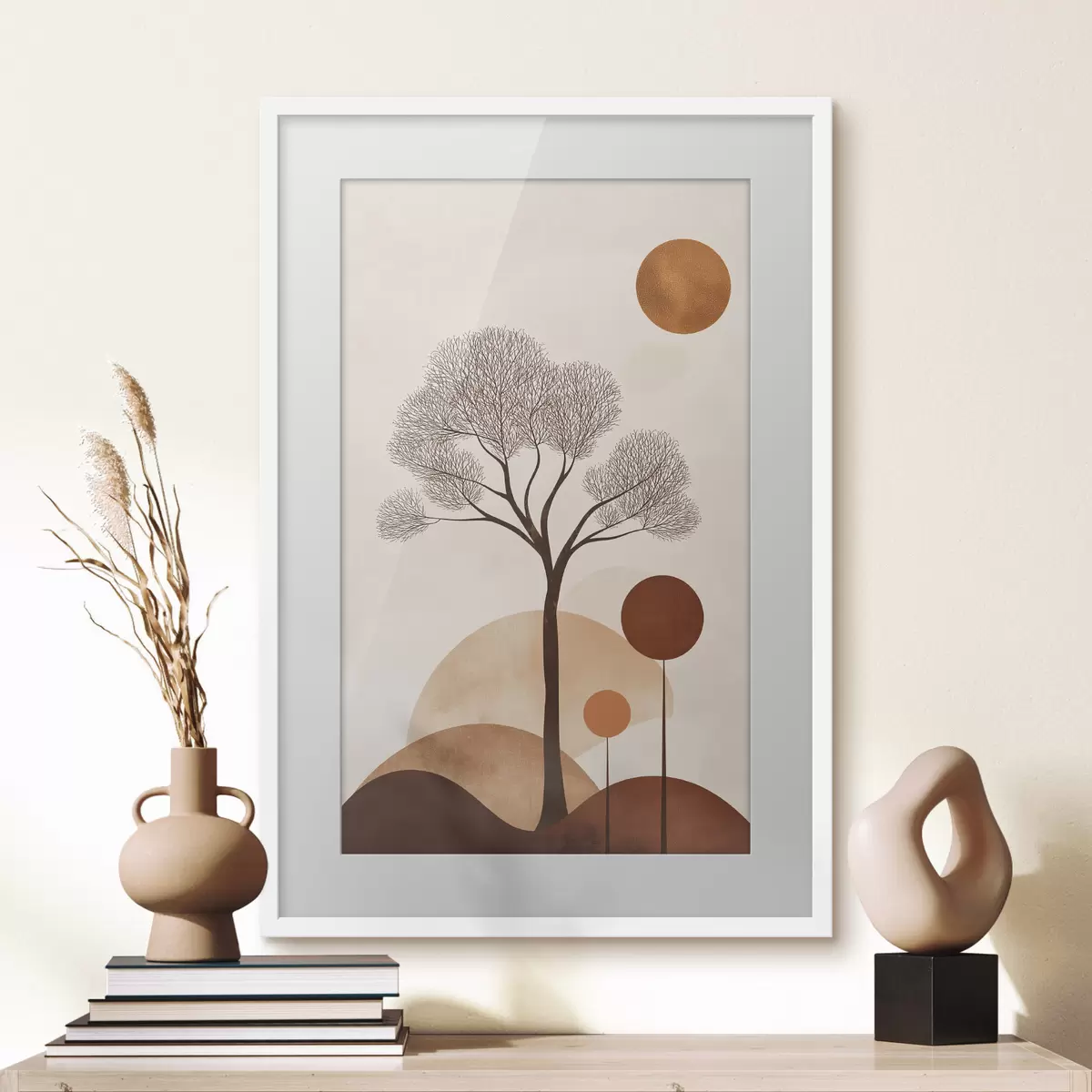 Poster Baum und Rhythmus f50330