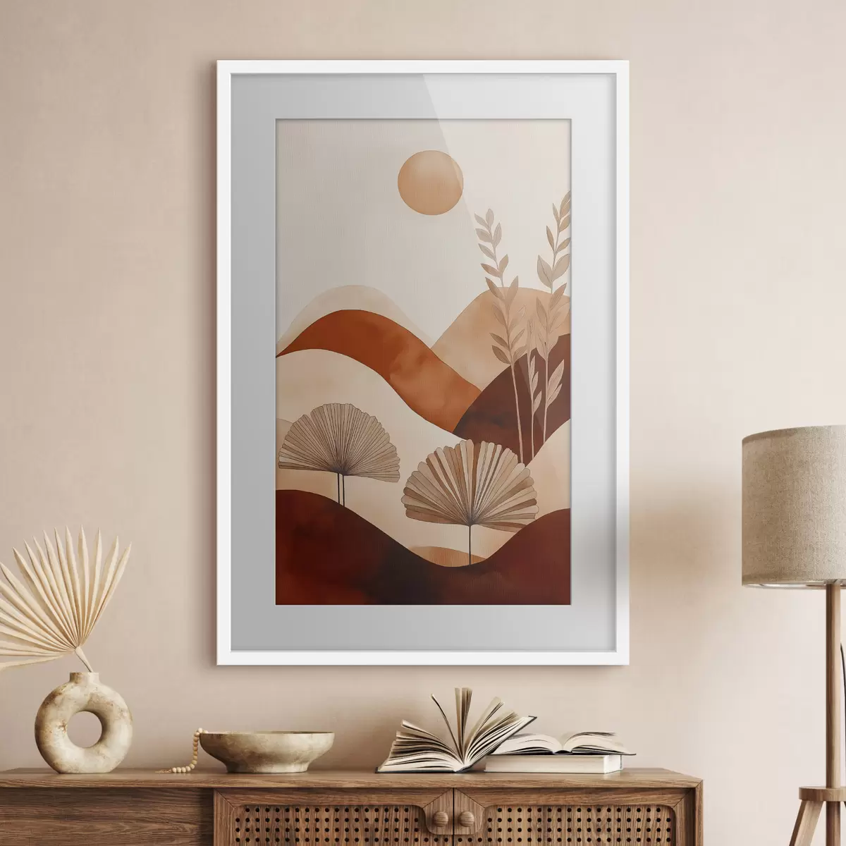 Poster Garten und Echo f50331