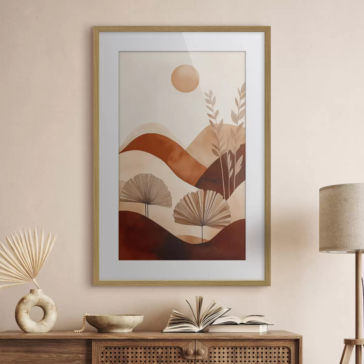 Poster Garten und Echo f50331