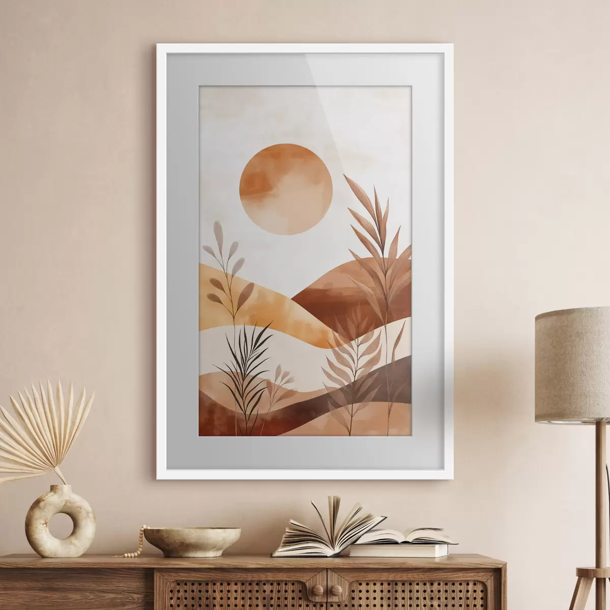 Poster Garten und Melodie f50332