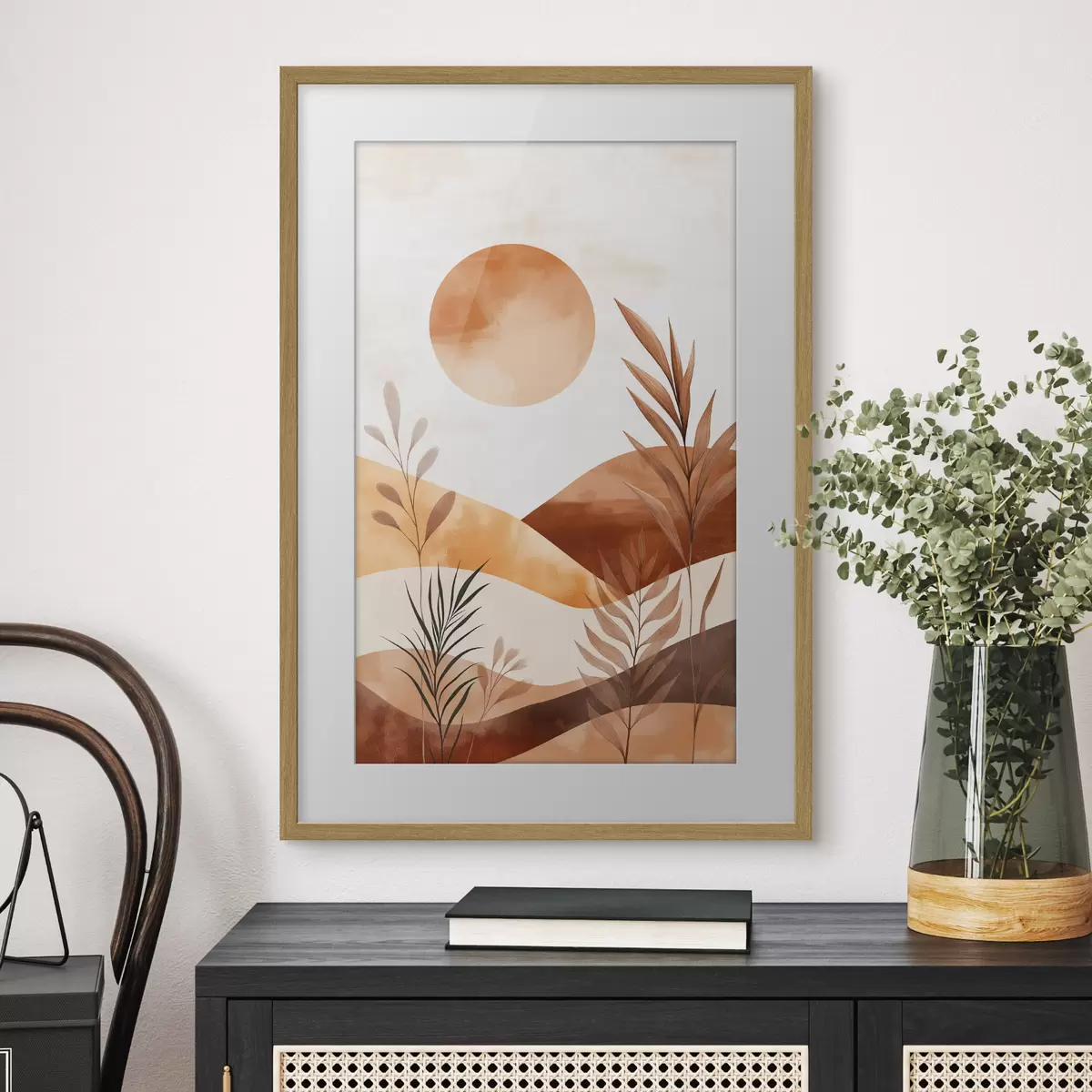 Poster Garten und Melodie f50332