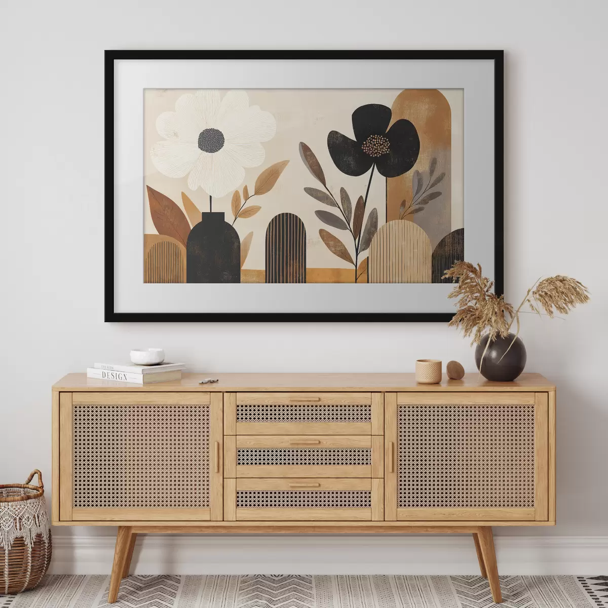 Poster Garten und Schwung f50333