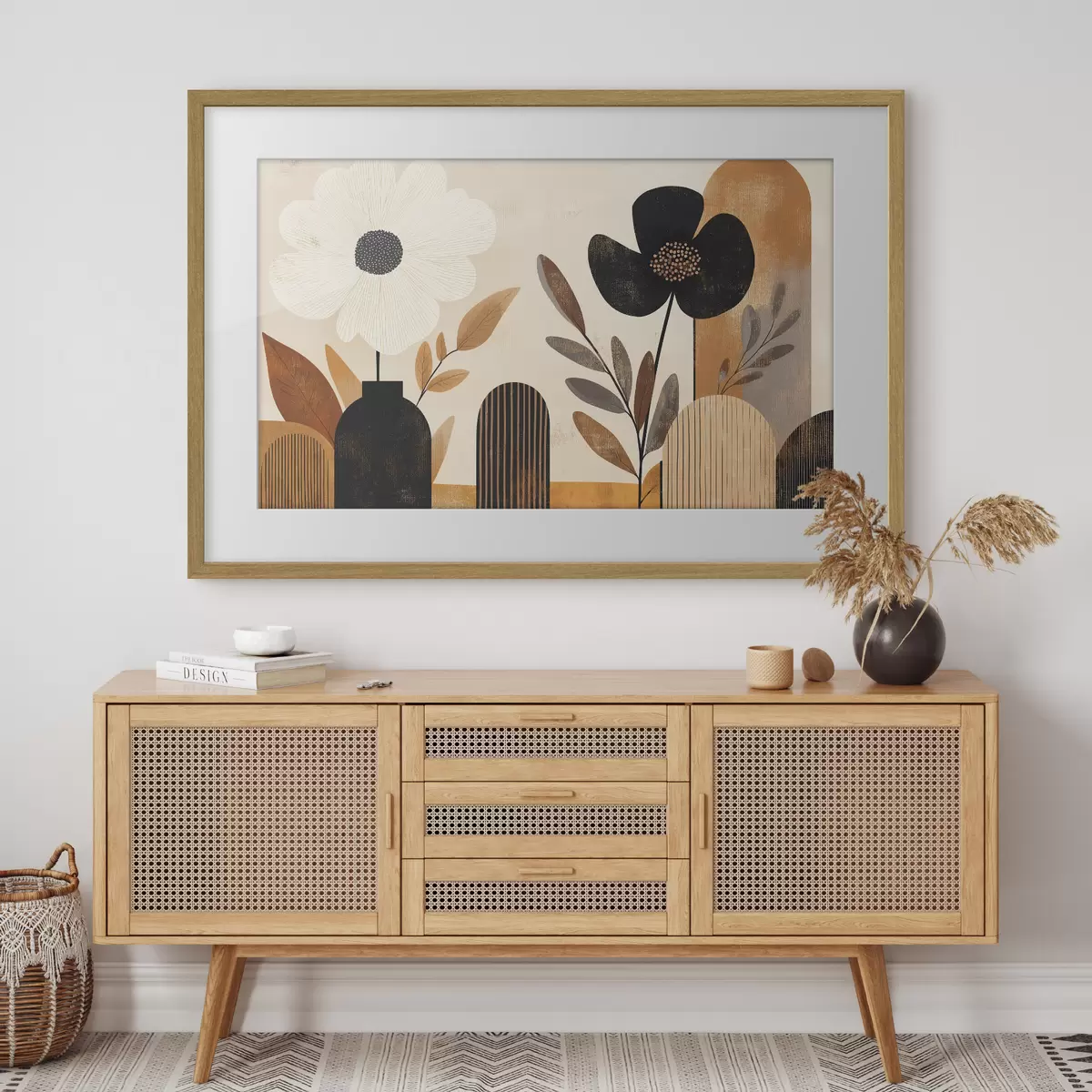 Poster Garten und Schwung f50333