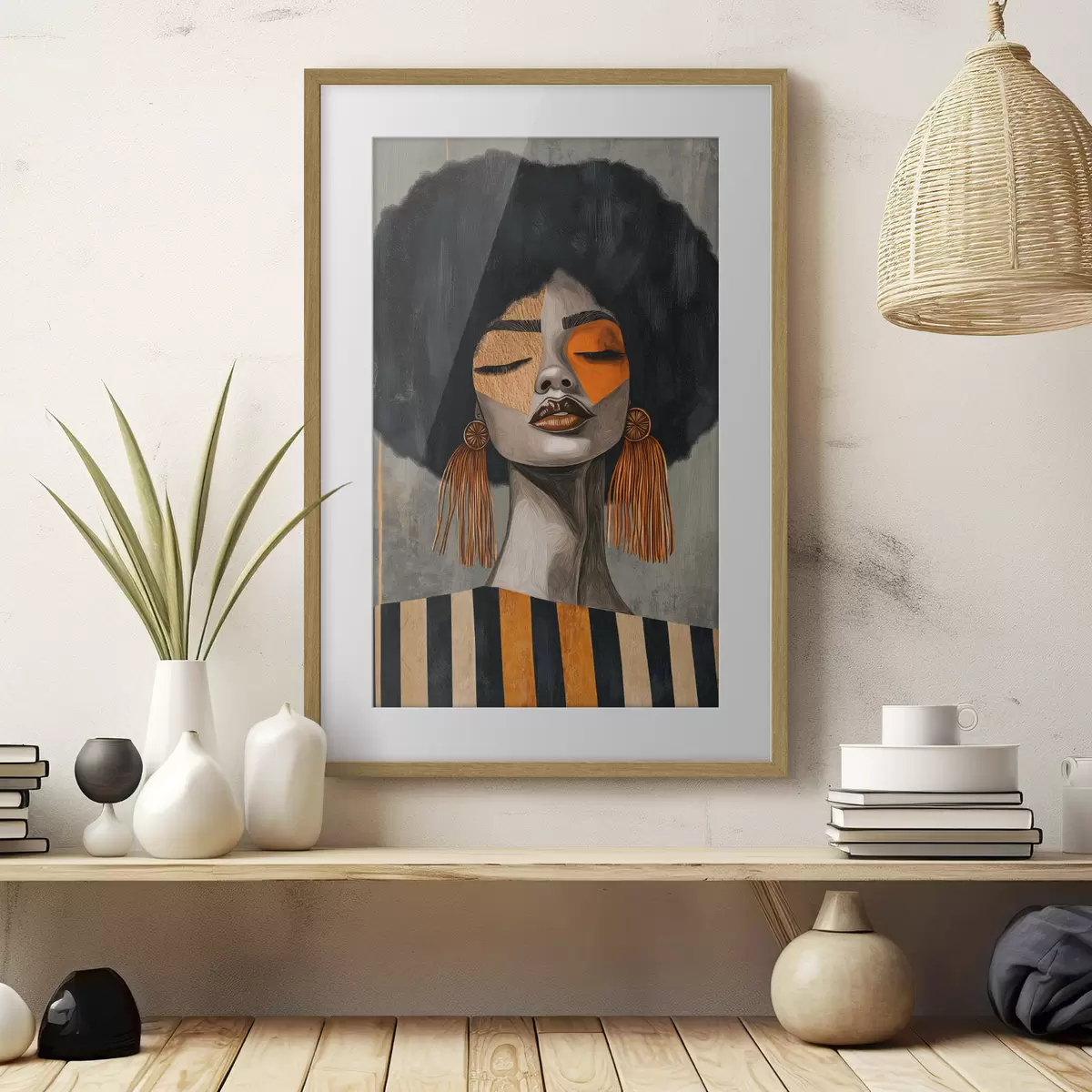 Poster Frau und Erinnerung f50336