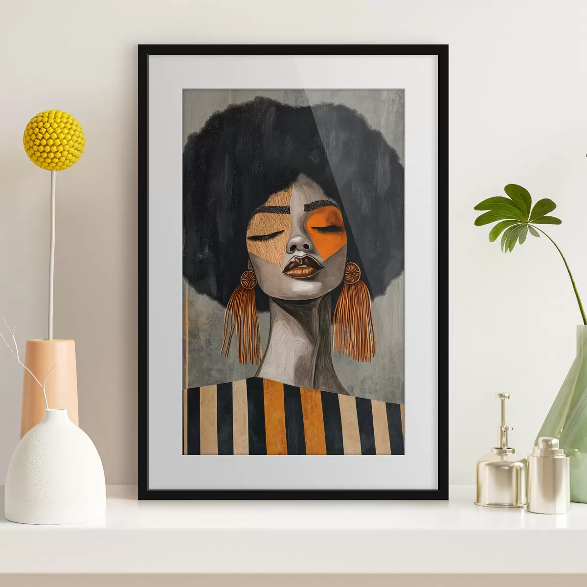 Poster Frau und Erinnerung f50336