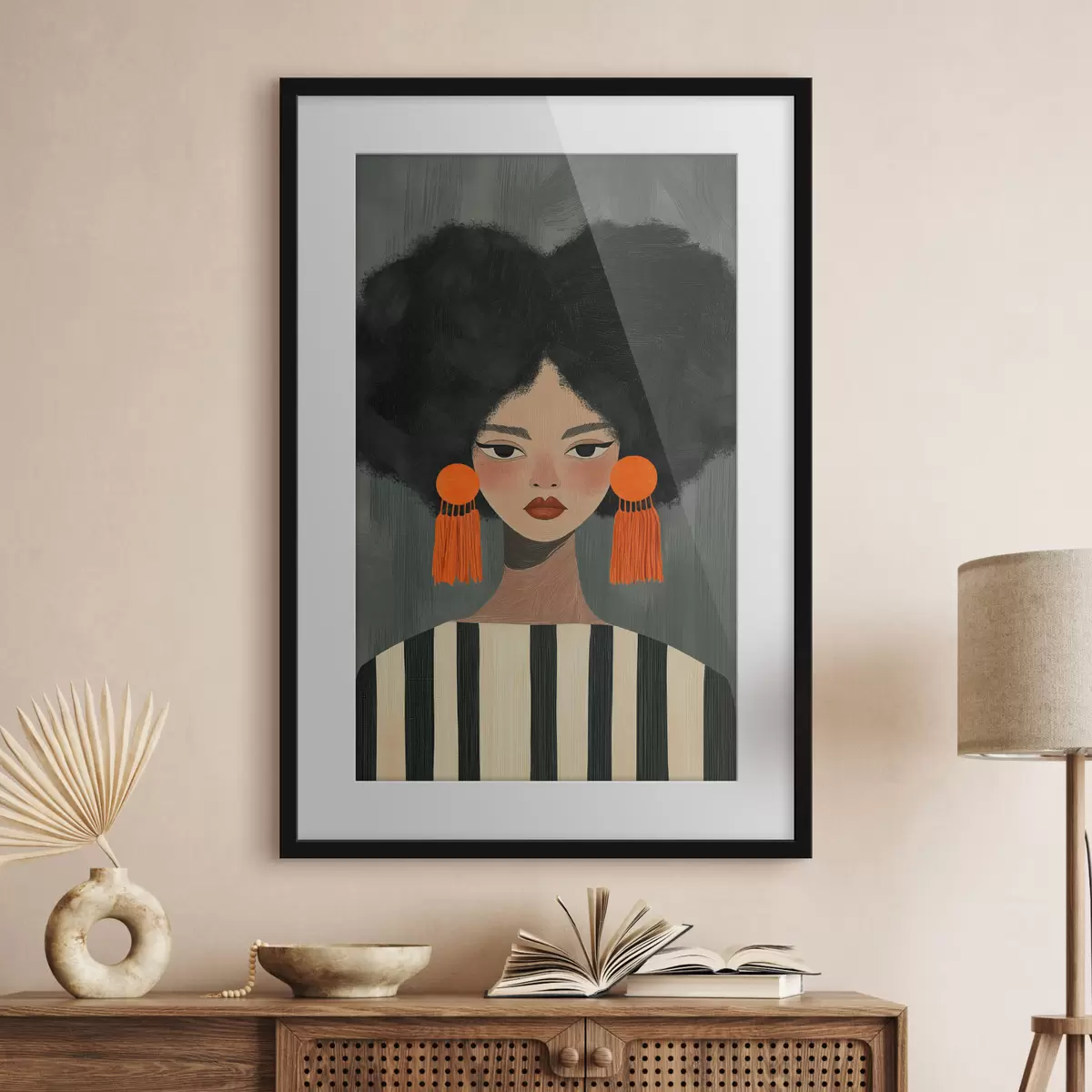 Poster Frau und Erwachen f50337