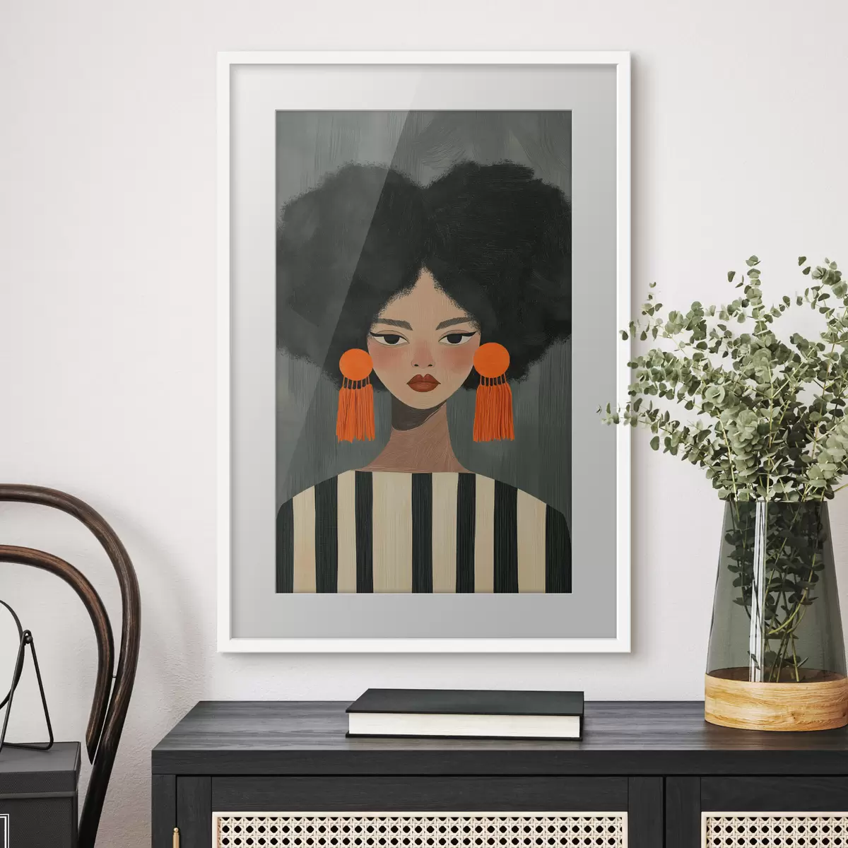 Poster Frau und Erwachen f50337