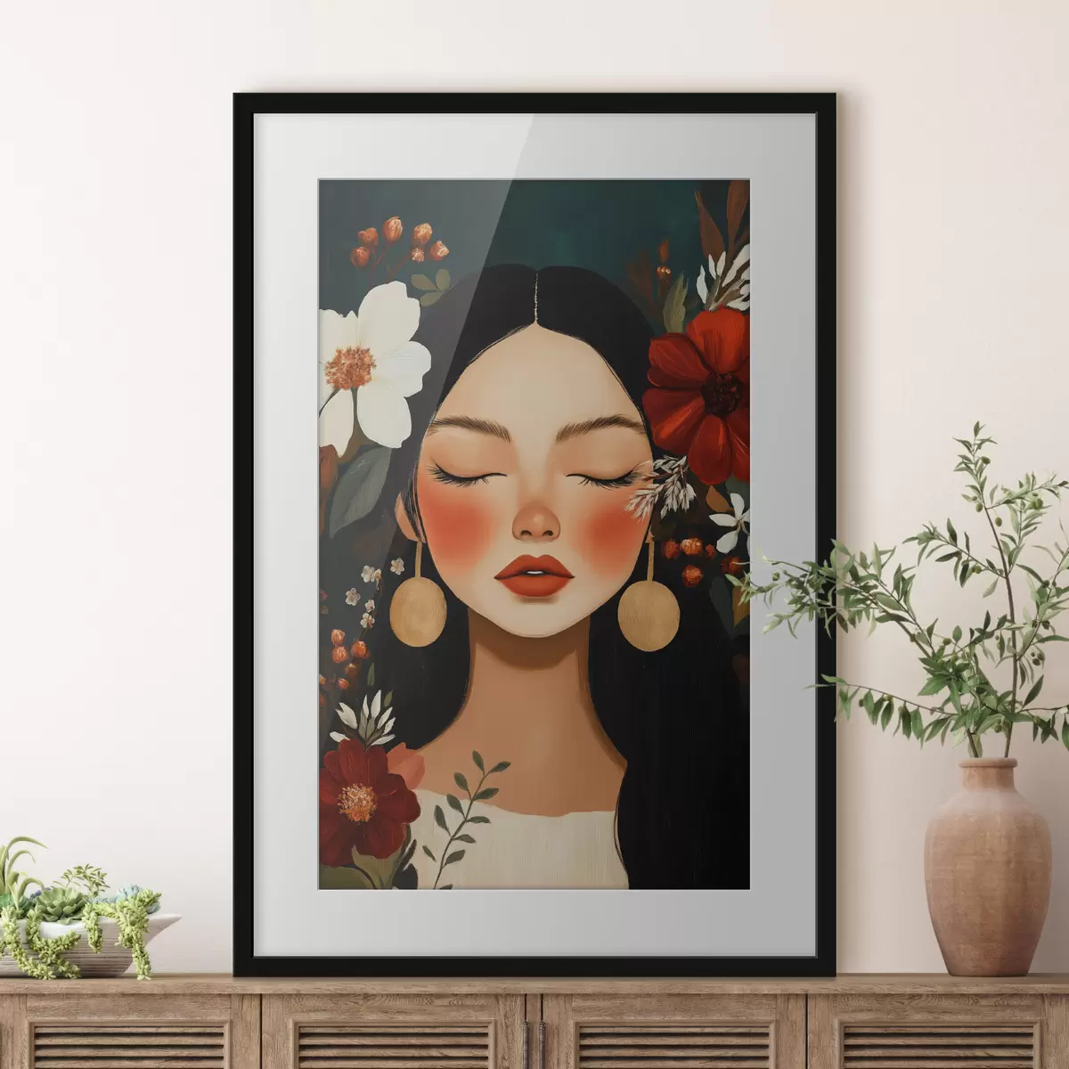 Poster Leuchten und Schwung f50340