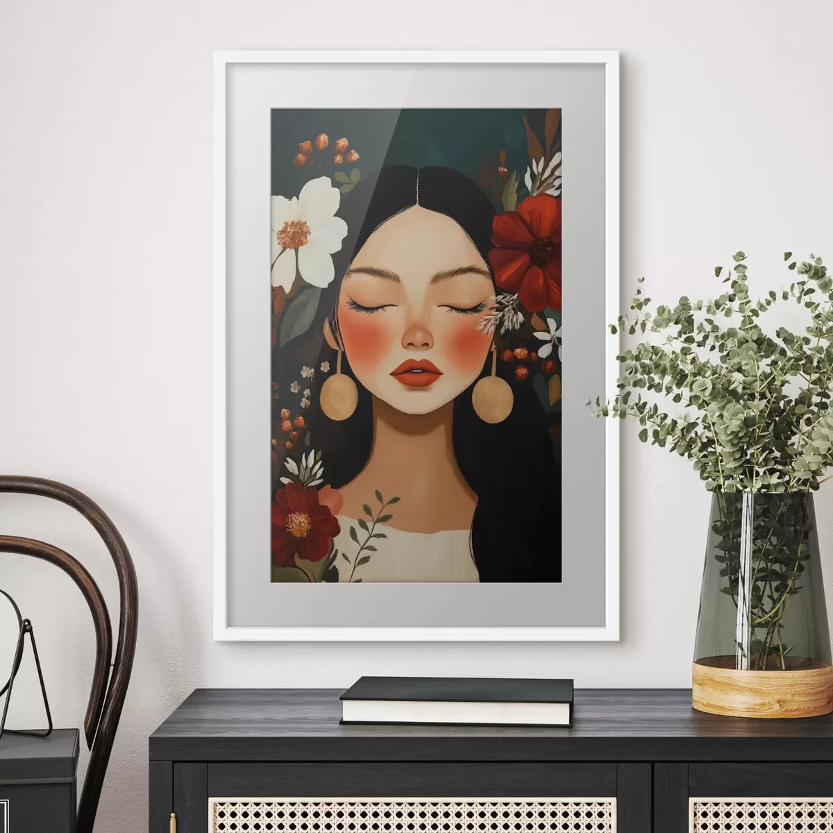 Poster Leuchten und Schwung f50340