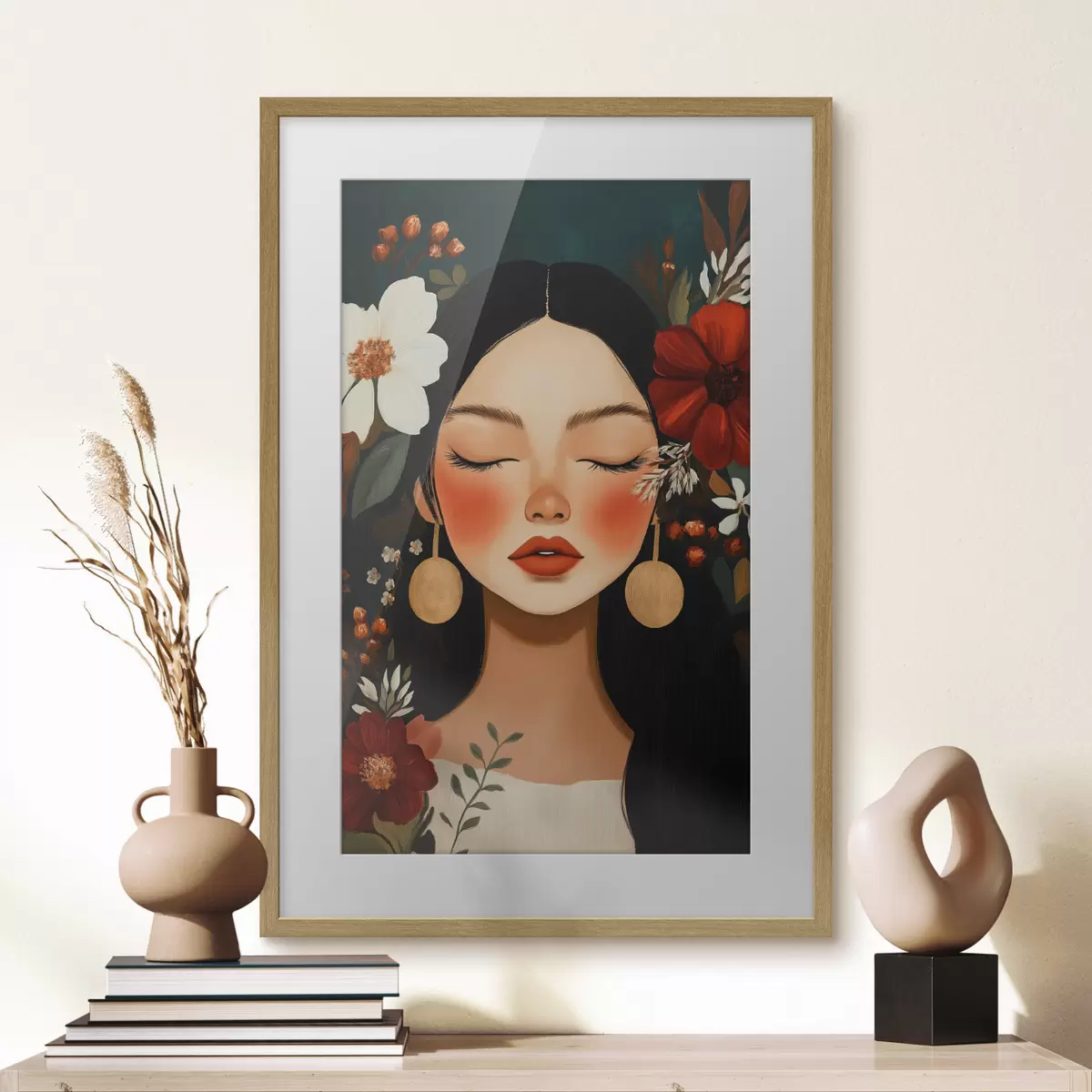 Poster Leuchten und Schwung f50340