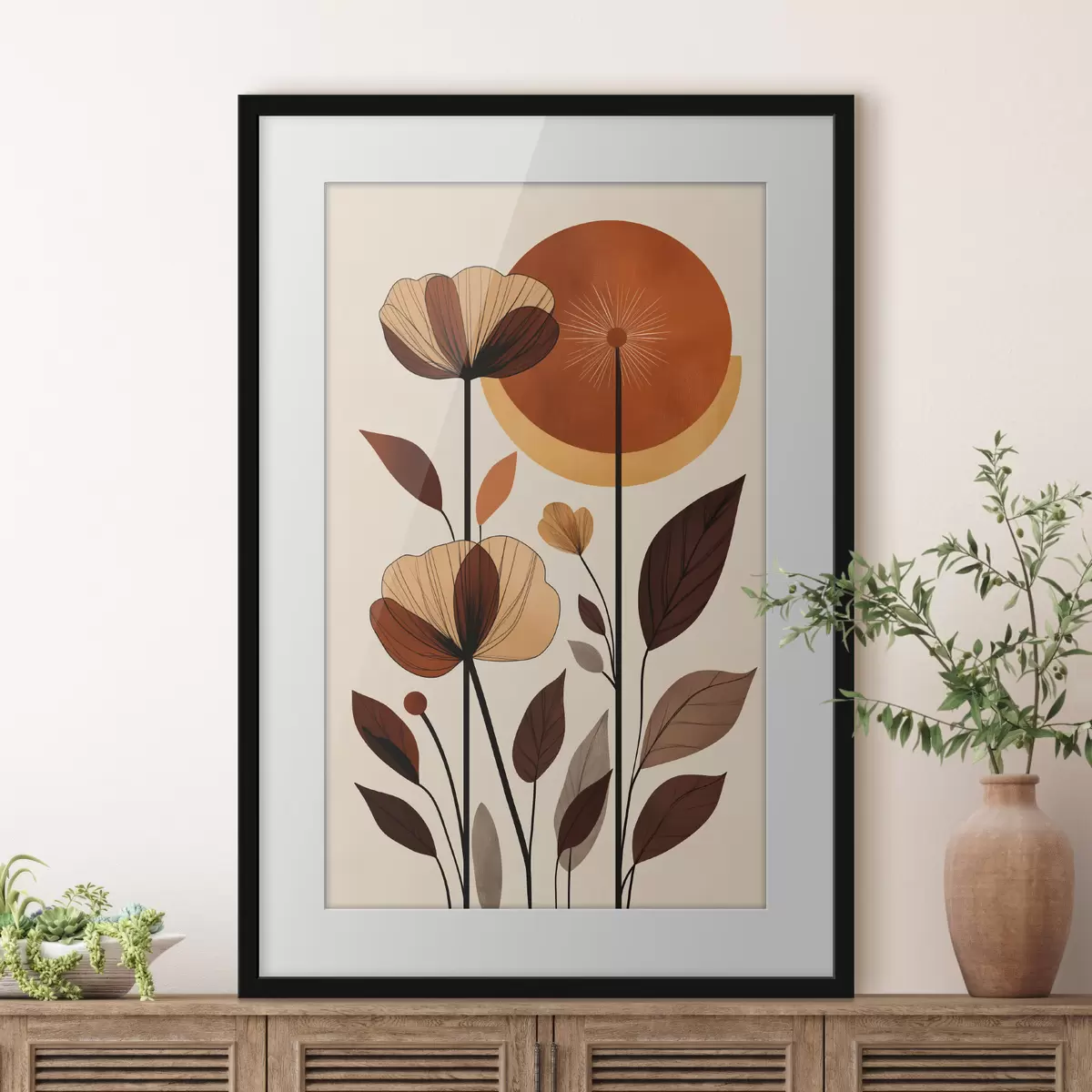 Poster Kraft und Kontrast f50341