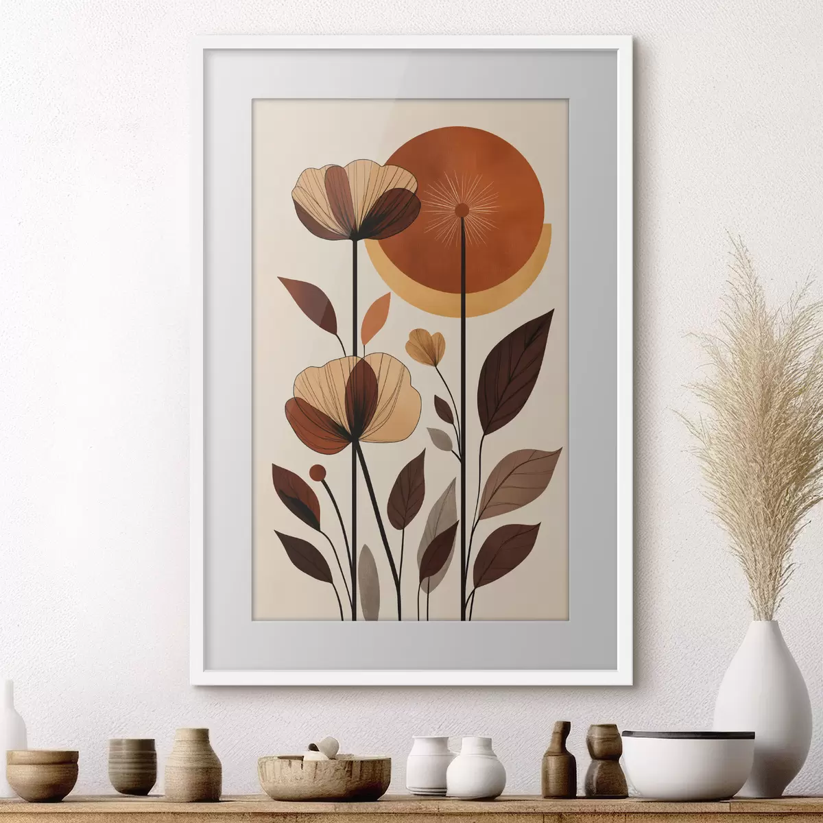 Poster Kraft und Kontrast f50341