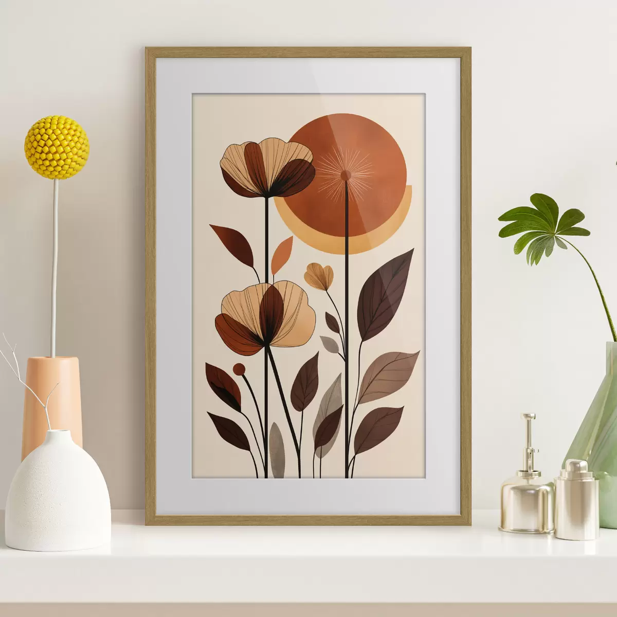 Poster Kraft und Kontrast f50341