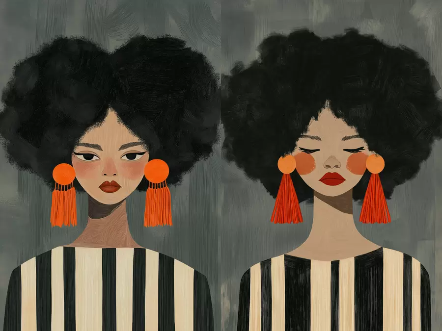 Fototapete Afro-Mädchen m30882