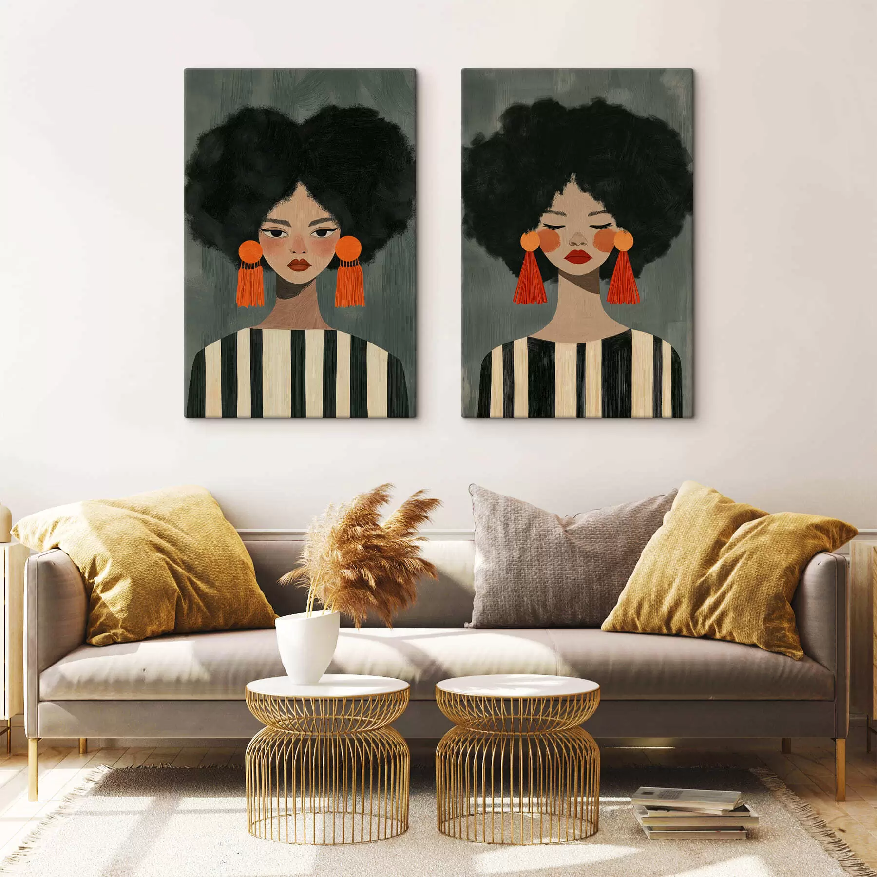 Fototapete Afro-Mädchen m30882