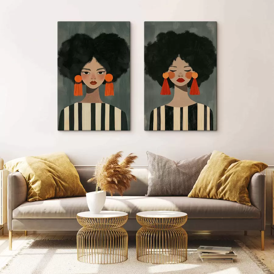 Fototapete Afro-Mädchen m30882