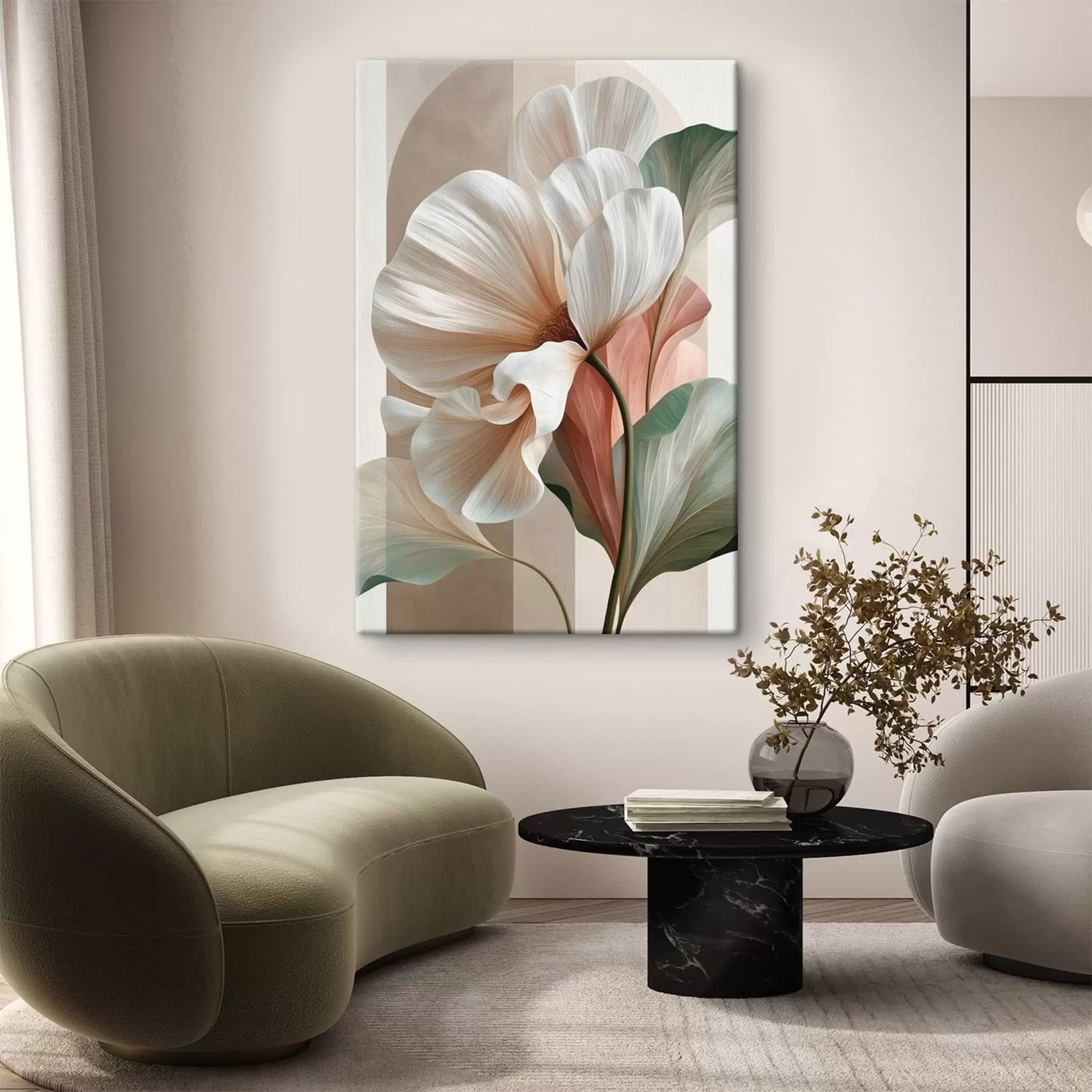 Fototapete Abstrakte Blume s50310