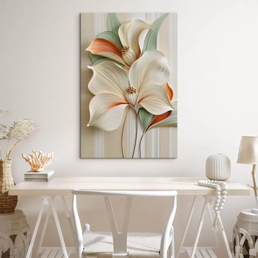 Fototapete Abstrakte Blumen s50362