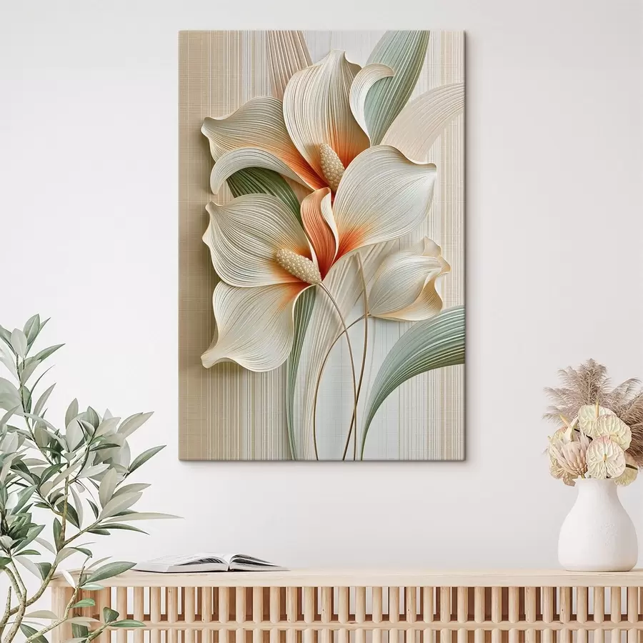 Fototapete Abstrakte Blumen s50363