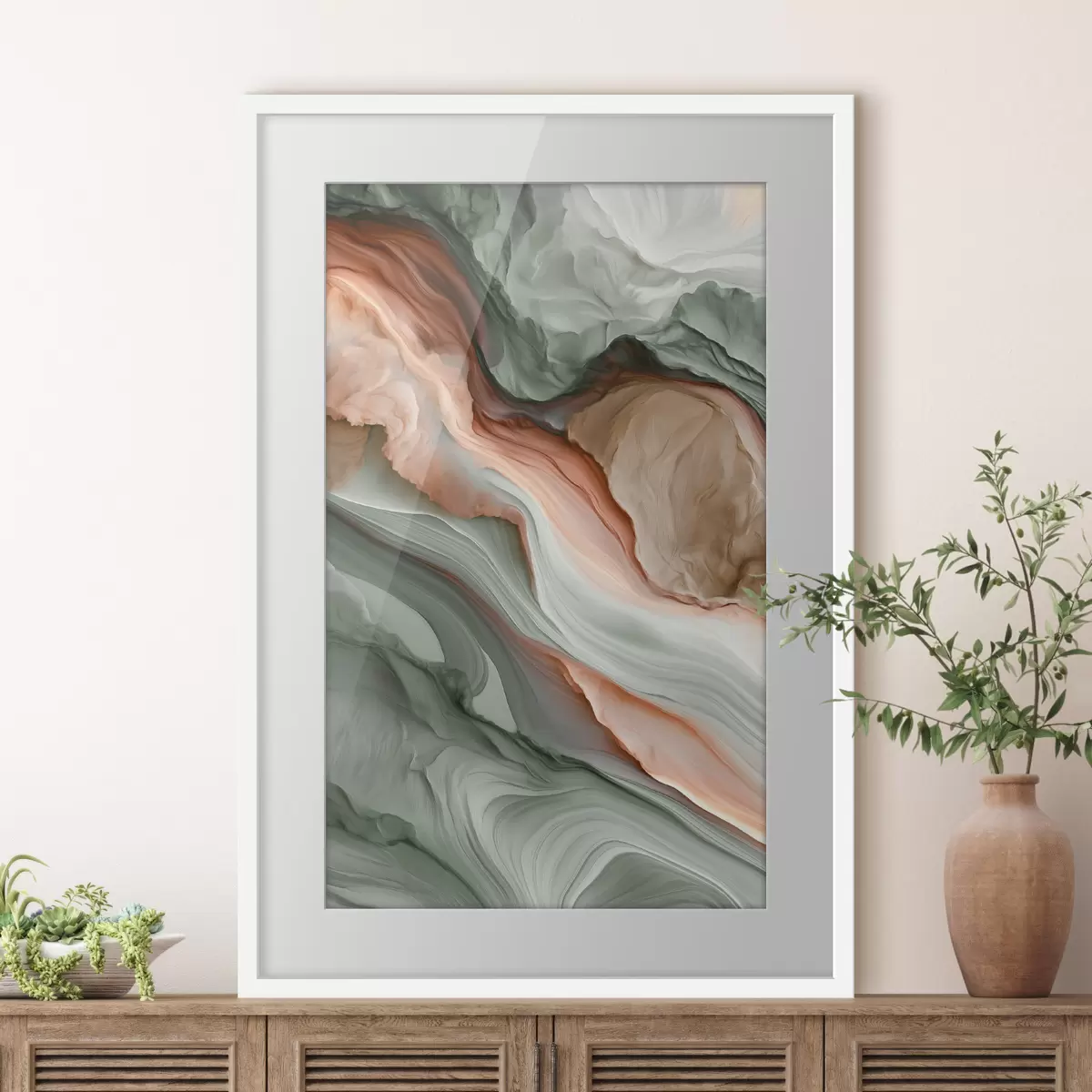 Poster Zartheit und Bewegung f50160