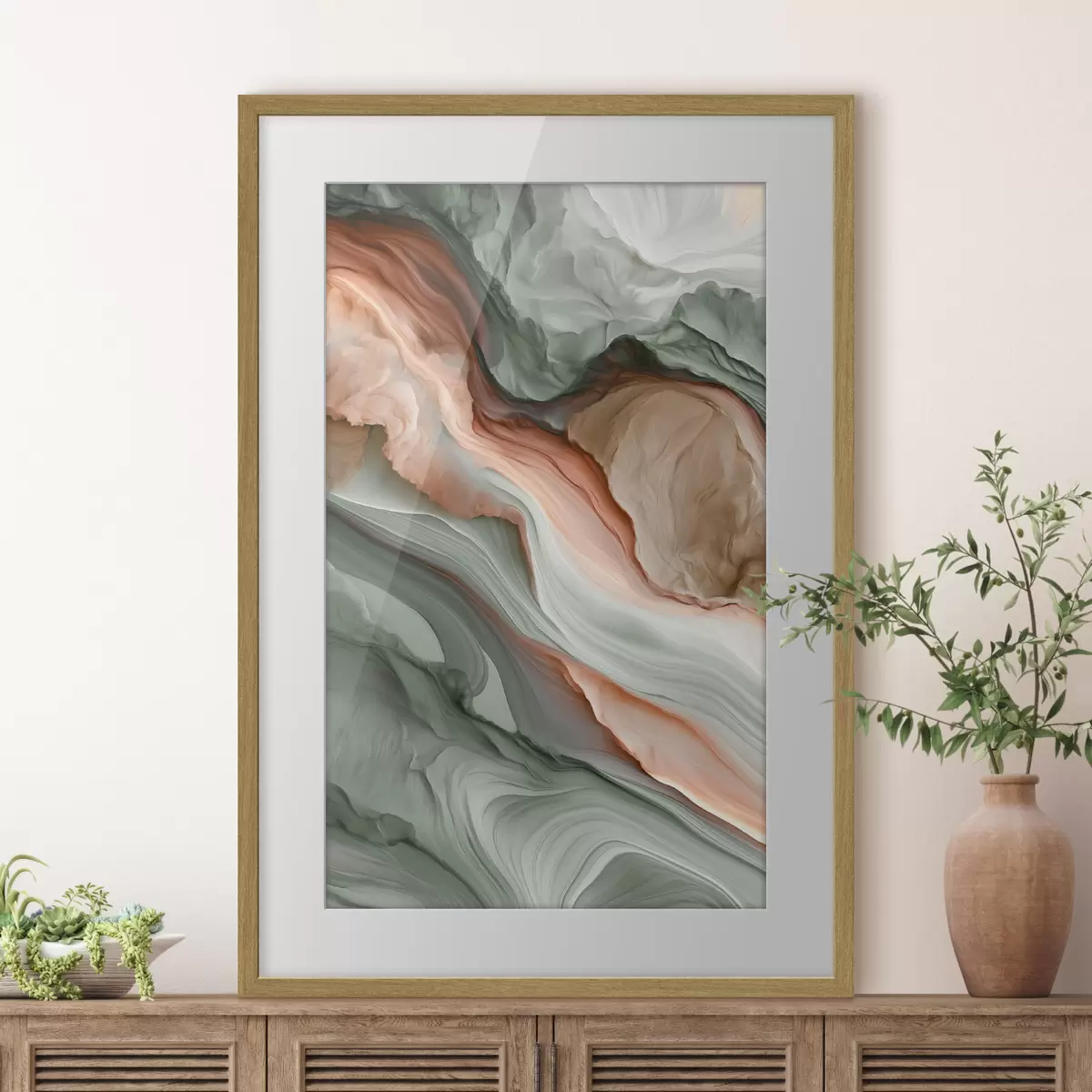 Poster Zartheit und Bewegung f50160