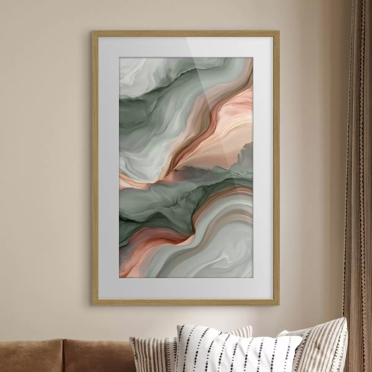 Poster Zartheit und Tiefe f50161