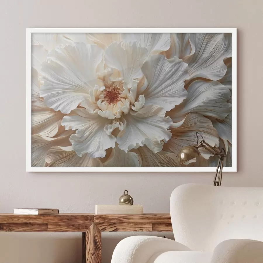 Fototapete Abstrakte Blume f50163