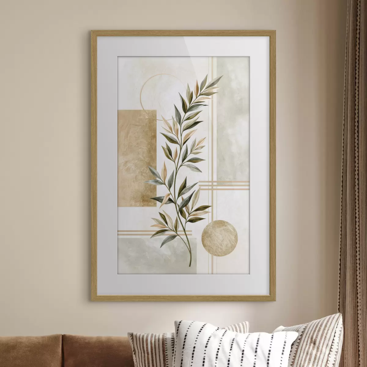 Poster Zweig und Begegnung f50164