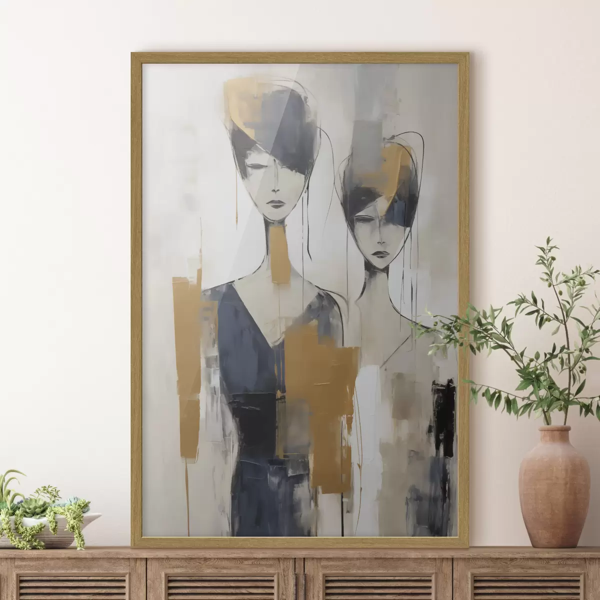 Poster Gesicht und Versprechen f50378