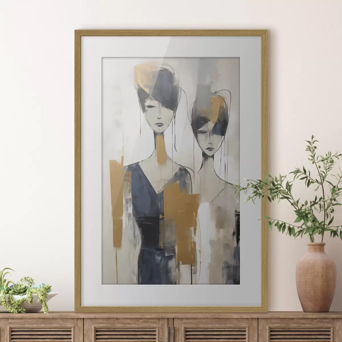 Poster Gesicht und Versprechen f50378