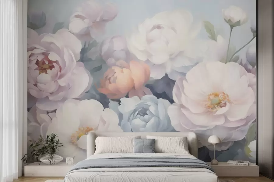 Fototapete Abstrakte Blumen w05674