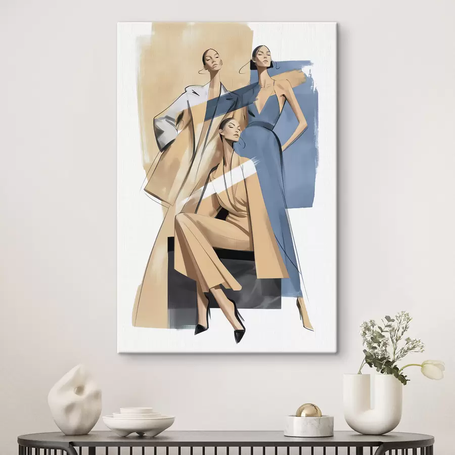 Fototapete Modebewusste Frauen s50367
