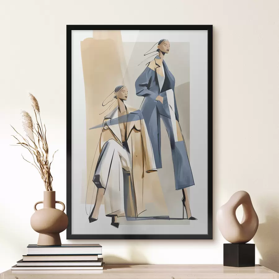 Fototapete Modebewusste Frauen f50366