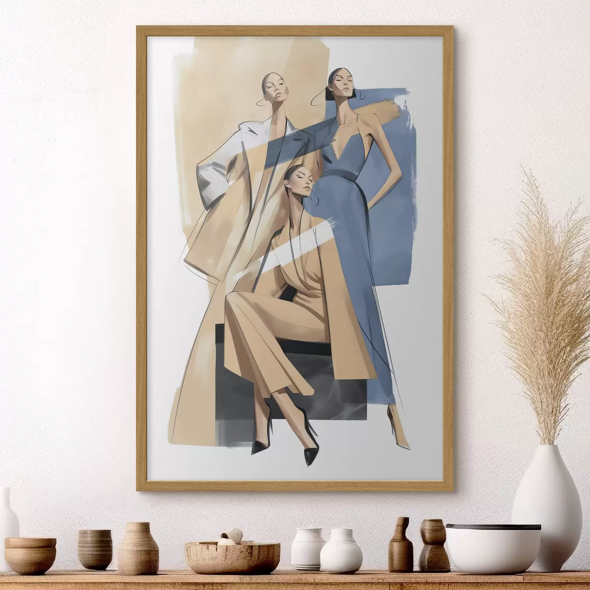 Poster Modebewusste Frauen f50367