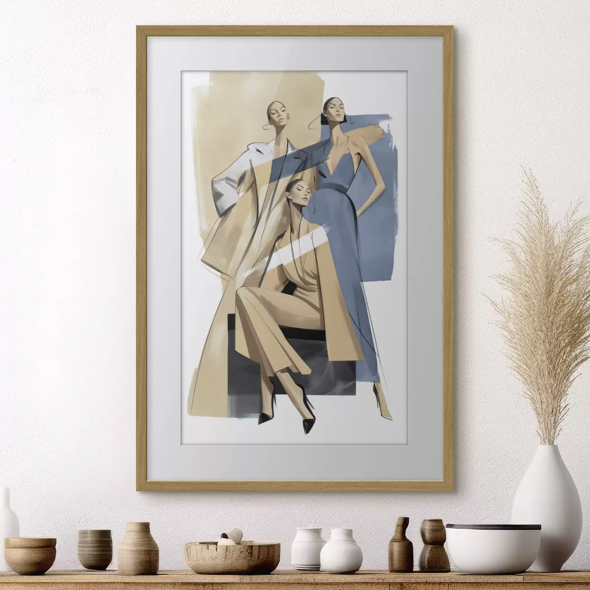 Poster Modebewusste Frauen f50367