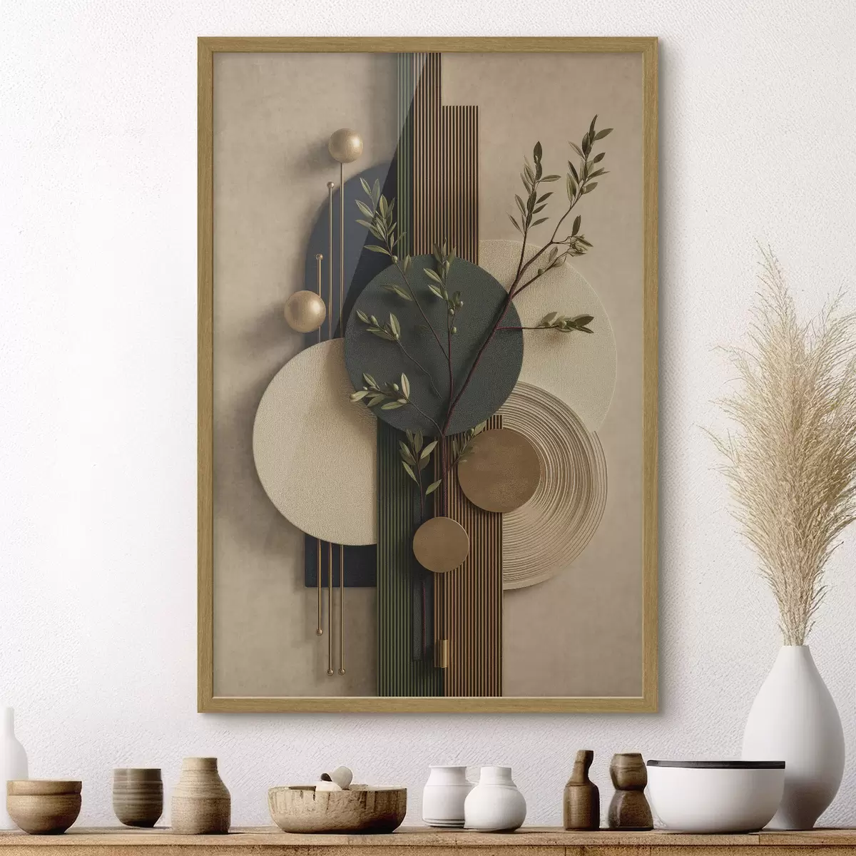 Poster Botanisches Pendel f50450