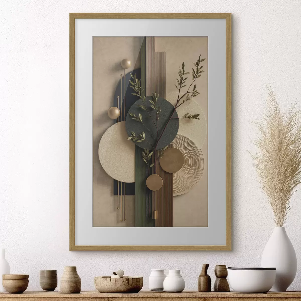 Poster Botanisches Pendel f50450