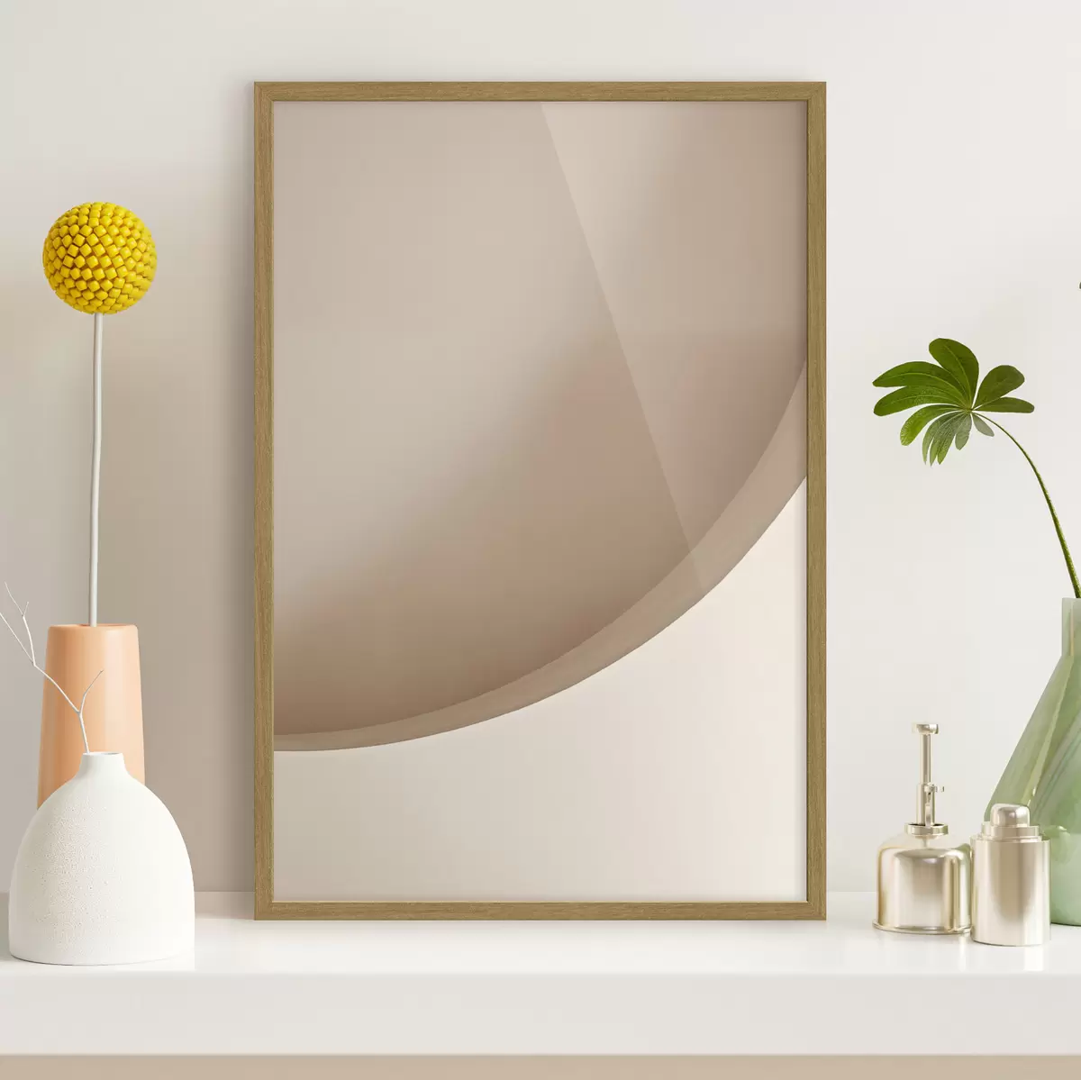 Poster Abstrakte Sandkurve f50394