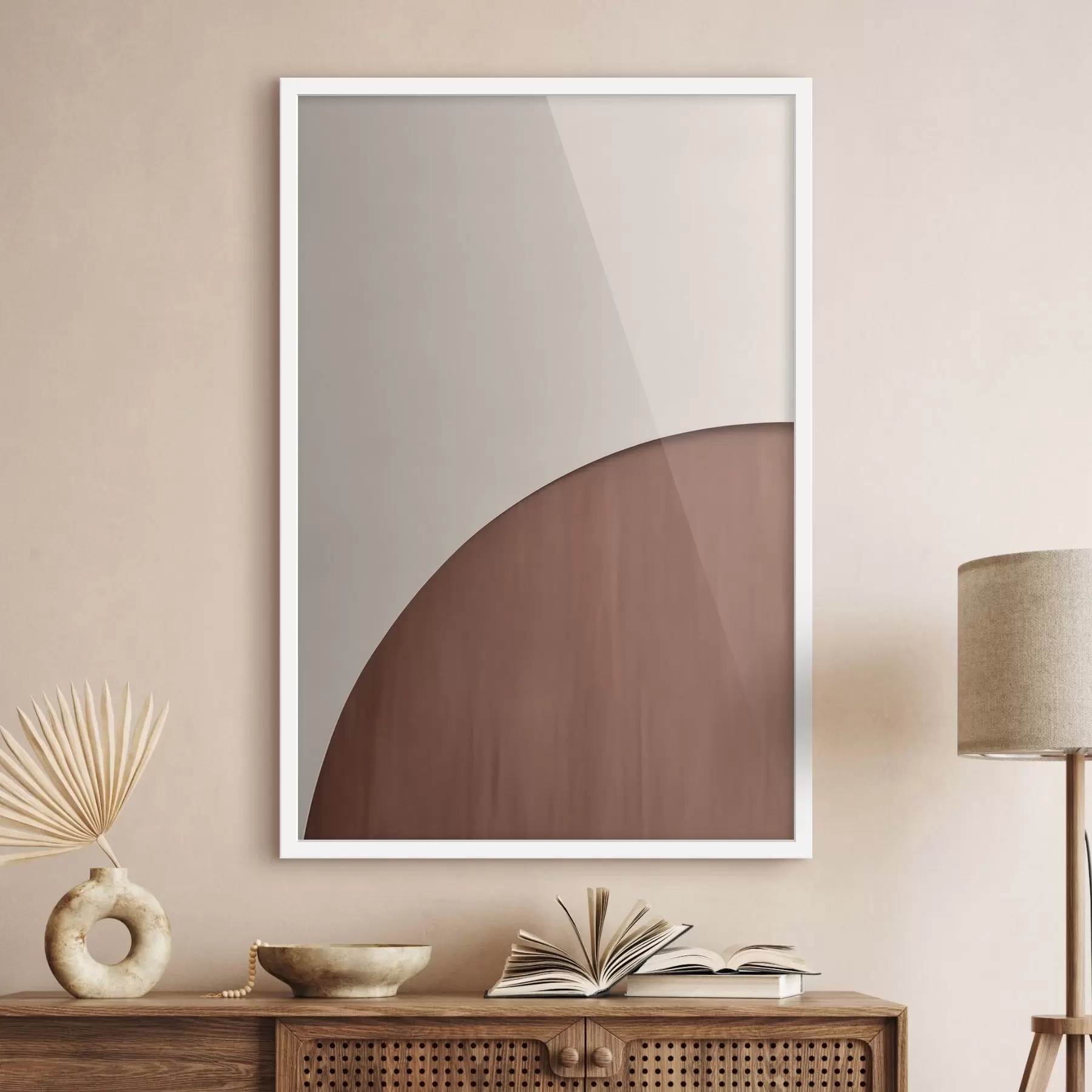 Fototapete Terrakotta-Halbkreis f50397