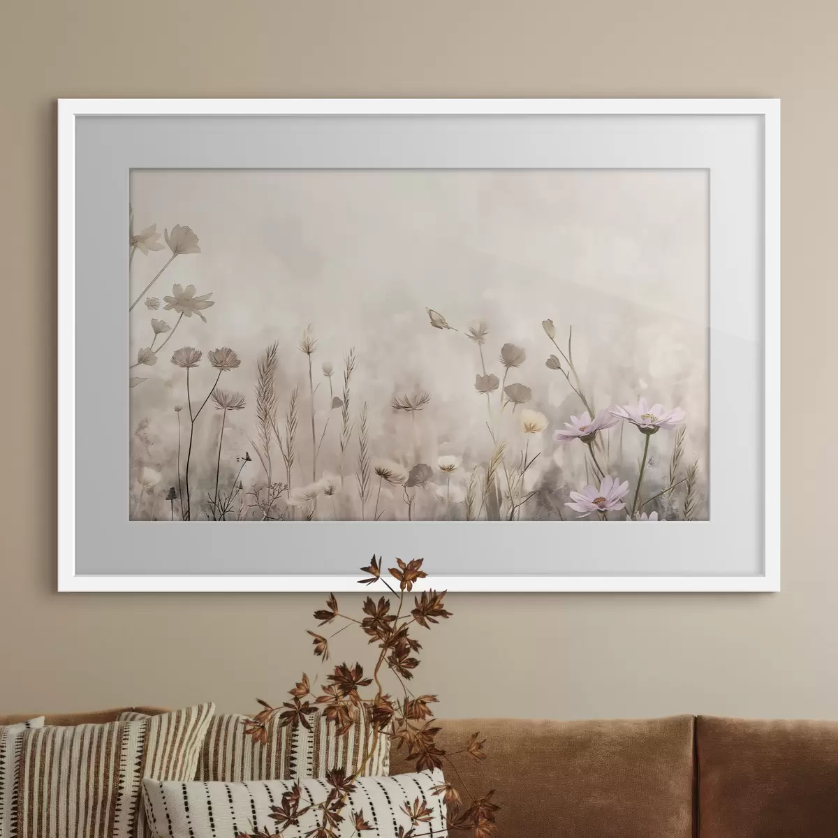 Poster Zarte Wildblumenwiese f50403